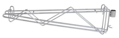 Quantum DCB24 Cantilever Multiple Shelf Post Wall Mount, Chrome