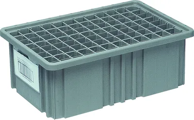 Quantum LBL3X5 Clear Label Holder, 5"W x 3"H, Pack of 6 — in use