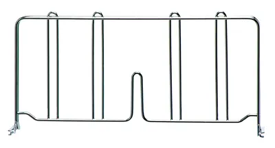 Quantum DIV12 Wire Shelf Divider, 12"D x 8"H, Chrome