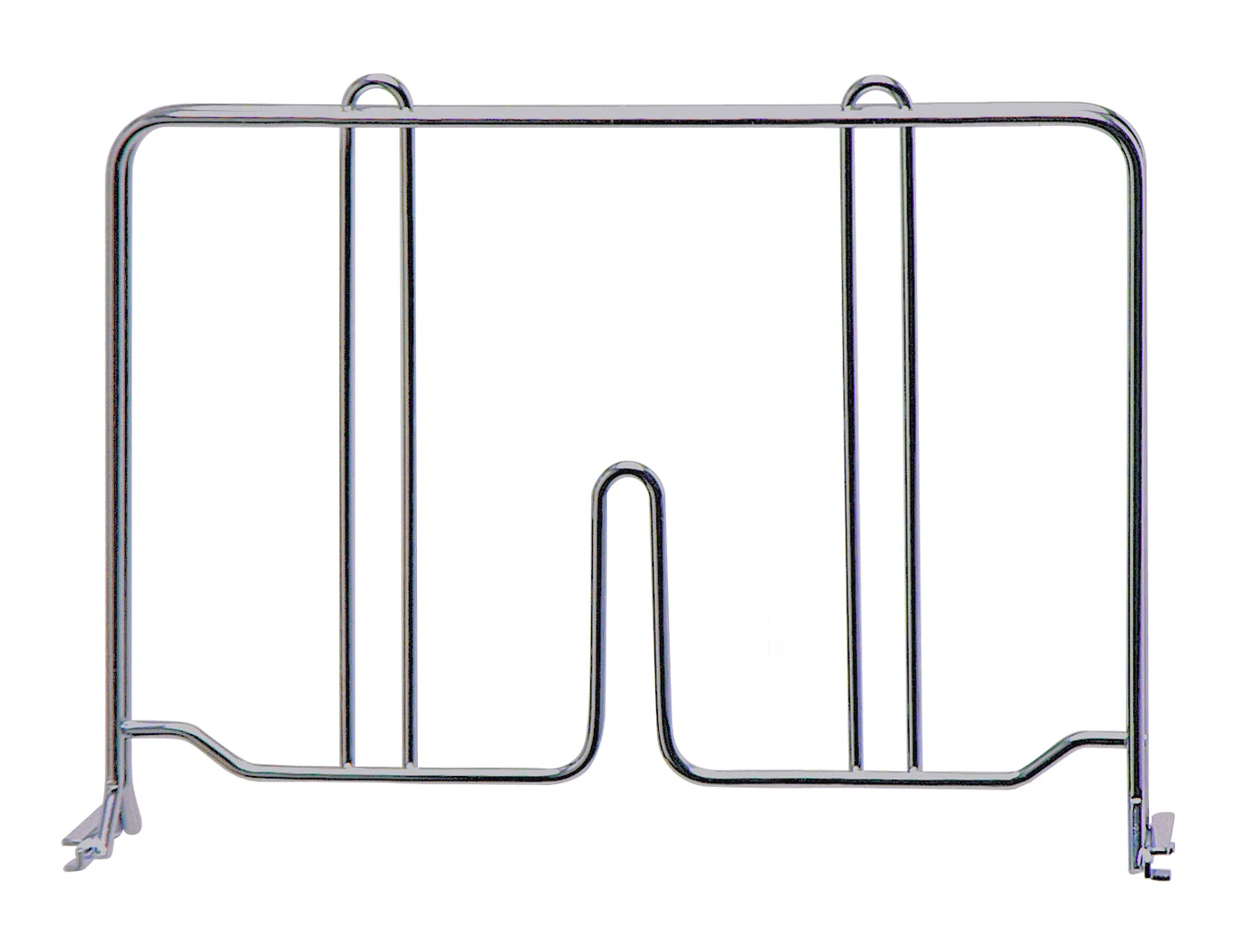 Quantum DIV12S Wire Shelf Divider, 12"D x 8"H, Stainless