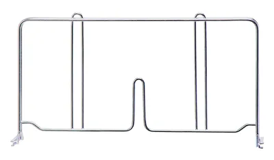 Quantum DIV14 Wire Shelf Divider, 14"D x 8"H, Chrome