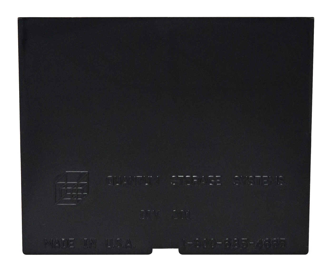 Quantum DIV201 Drawer Divider for Use with IDR201, Black, Pack of 25