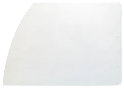 Quantum DIV303 Bin Shelf Divider for Bin QTB303, Crystal, Pack of 3
