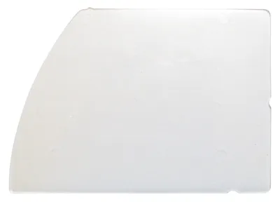Quantum DIV304 Bin Shelf Divider for Bin QTB304, Crystal, Pack of 4