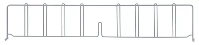Quantum DIV36GY Wire Shelf Divider, 36"D x 8"H, Gray