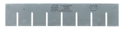 Quantum DL91025 Long Divider for Use with DG91025, Gray, Pack of 6