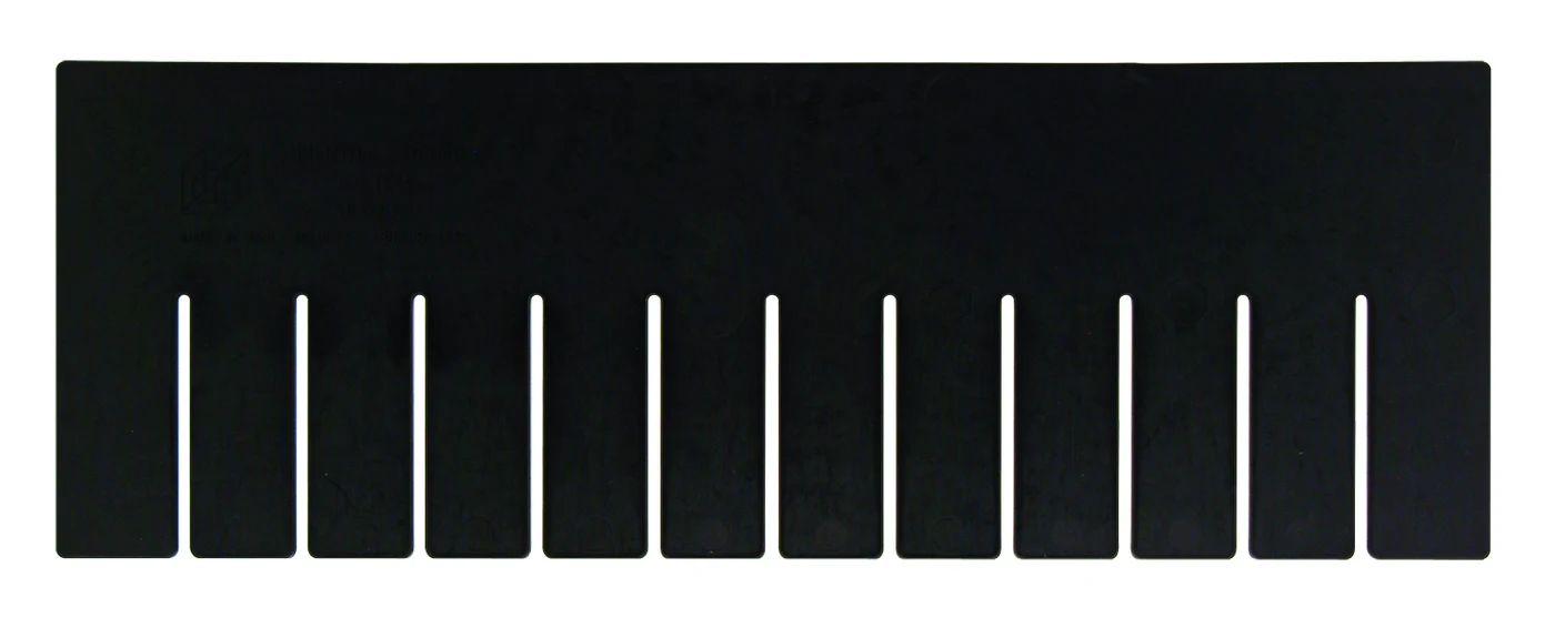 Quantum DL92060CO Conductive Long Divider, Black, Pack of 6