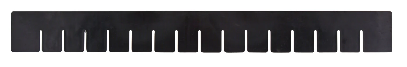 Quantum DL93030CO Conductive Long Divider, Black, Pack of 6