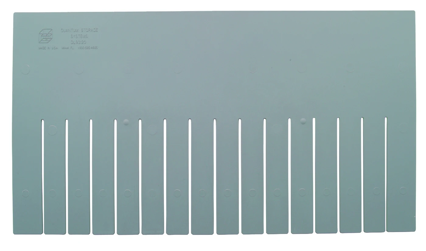 Quantum DL93120 Long Divider for Use with DG93120, Gray, Pack of 6