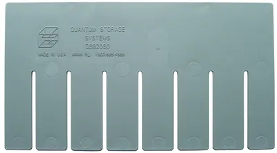 Quantum DS92060 Short Divider for Use with DG92060, Gray, Pack of 6
