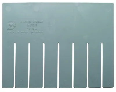 Quantum DS92080 Short Divider for Use with DG92080, Gray, Pack of 6