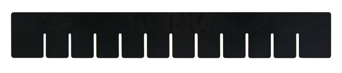 Quantum DS93030CO Conductive Short Divider, Black, Pack of 6