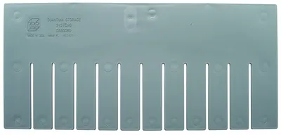 Quantum DS93080 Short Divider for Use with DG93080, Gray, Pack of 6