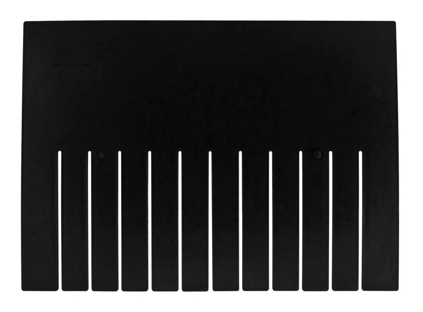 Quantum DS93120CO Conductive Short Divider, Black, Pack of 6