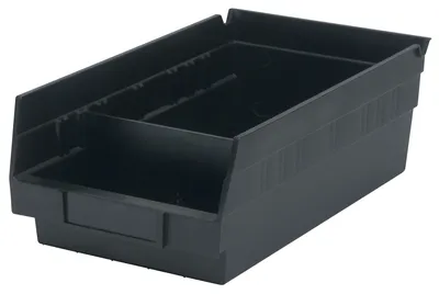 Quantum DSB102CO Conductive Bin Divider, Black, Pack of 50