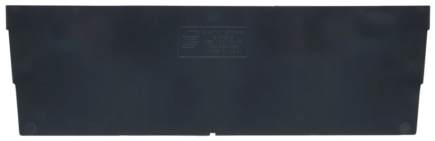 Quantum DSB116 Bin Divider for Bin QSB116, Black, Pack of 50