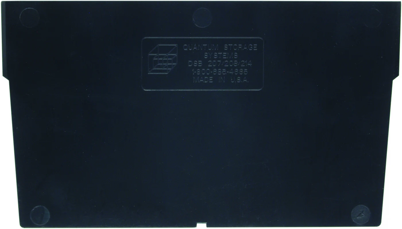 Quantum DSB207 Bin Divider for Use with QSB207, Black, Pack of 50