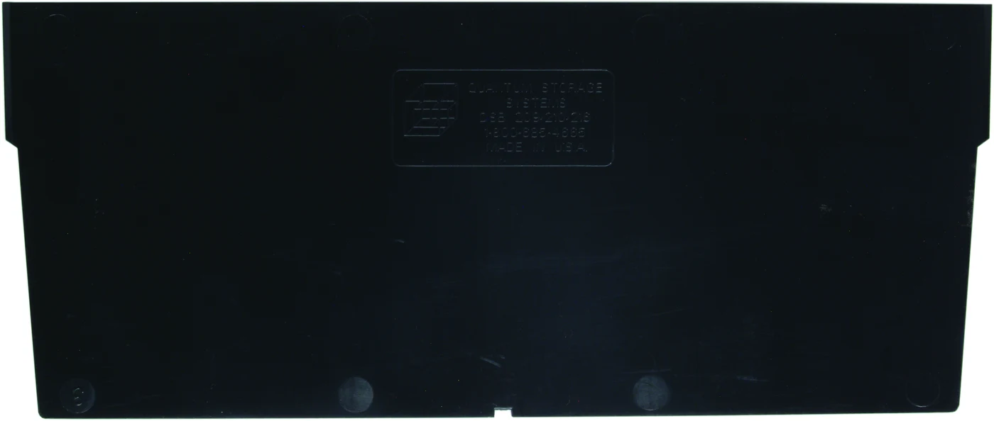 Quantum DSB209 Bin Divider for Use with QSB209, Black, Pack of 50