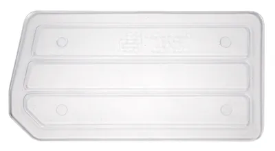 Quantum DUS221CL Clear Bin Divider, Pack of 6
