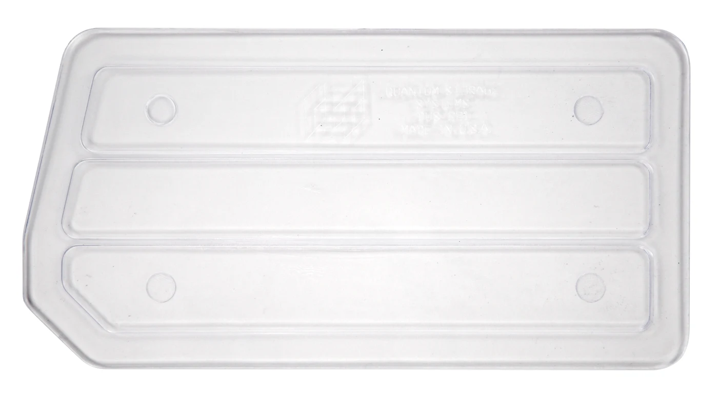 Quantum DUS221CL Clear Bin Divider, Pack of 6