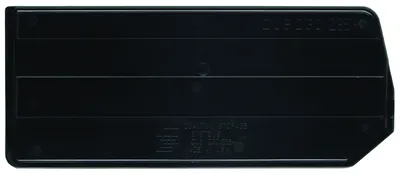 Quantum DUS230CO Conductive Bin Divider, Black, Pack of 6