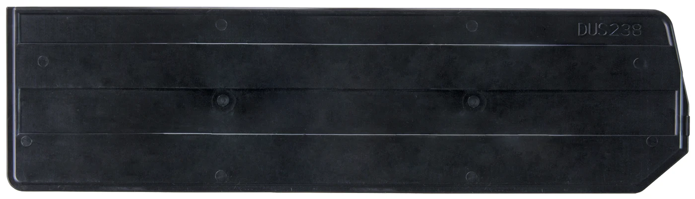 Quantum DUS238 Bin Divider for Bin QUS238, Black, Pack of 6