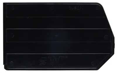 Quantum DUS239 Bin Divider for Bin QUS239, Black, Pack of 6