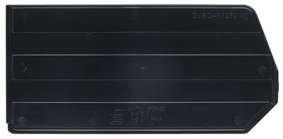 Quantum DUS240CO Conductive Bin Divider, Black, Pack of 6