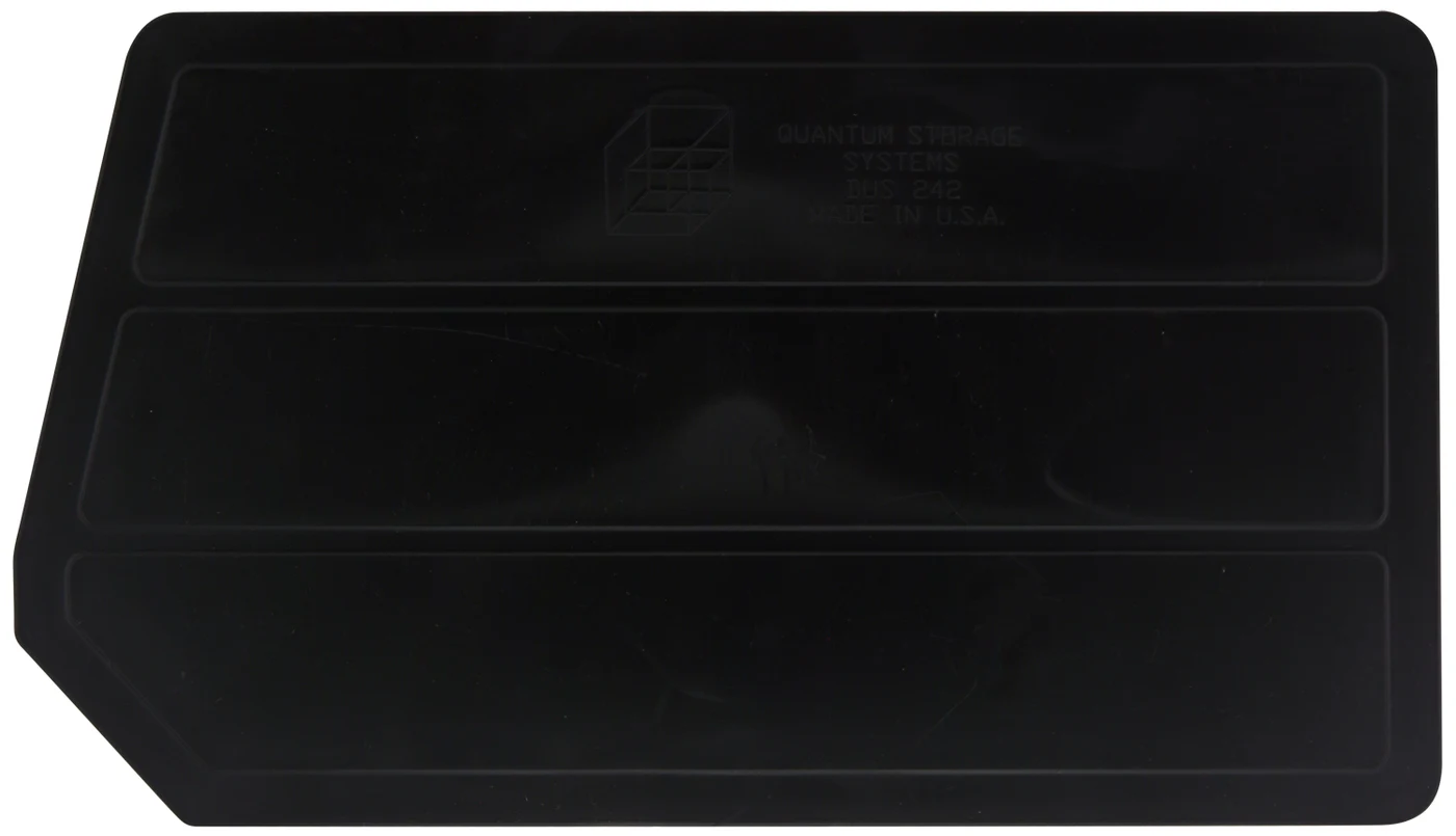 Quantum DUS242 Bin Divider for Bin QUS242, Black, Pack of 6