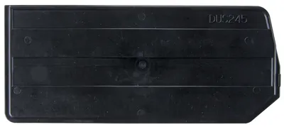Quantum DUS245 Bin Divider for Bin QUS245, Black, Pack of 6