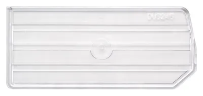 Quantum DUS245CL Clear Bin Divider, Pack of 6