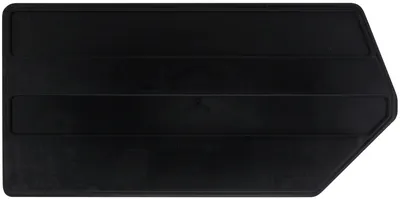 Quantum DUS255 Bin Divider for Bin QUS255, Black, Pack of 6