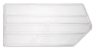 Quantum DUS255CL Clear Bin Divider, Pack of 6