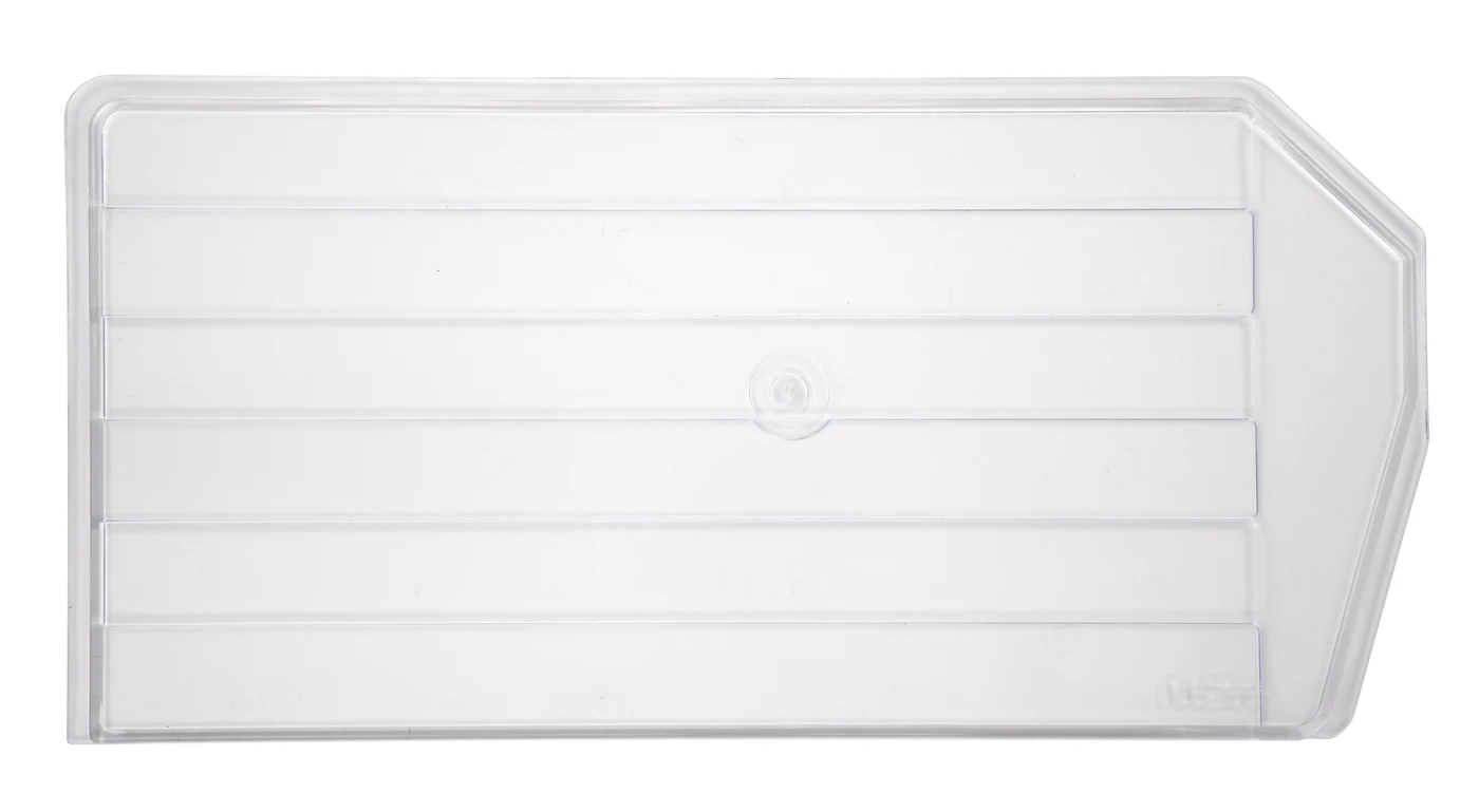 Quantum DUS265CL Clear Bin Divider, Pack of 6