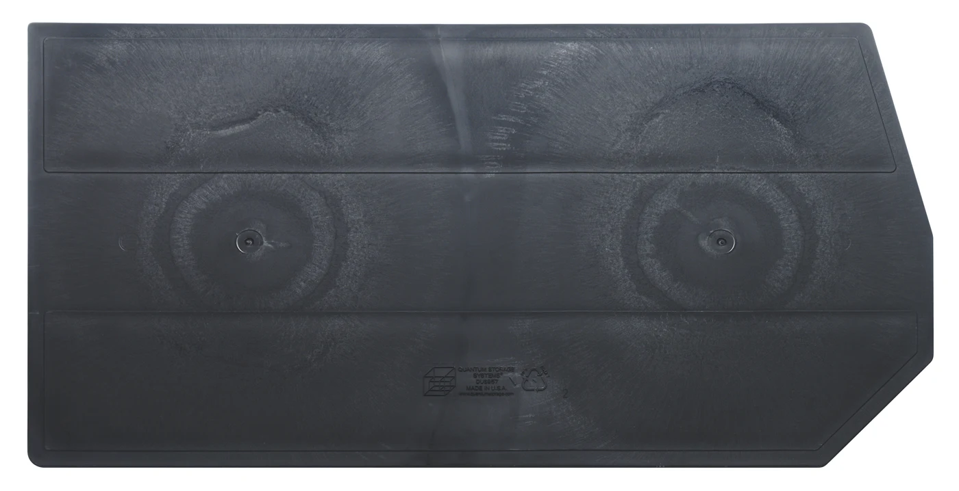 Quantum DUS957 Bin Divider for Use with QUS957, Black, Pack of 6