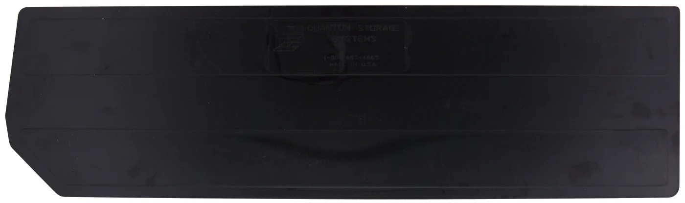Quantum DUS970 Bin Divider for Use with QUS970, Black, Pack of 6
