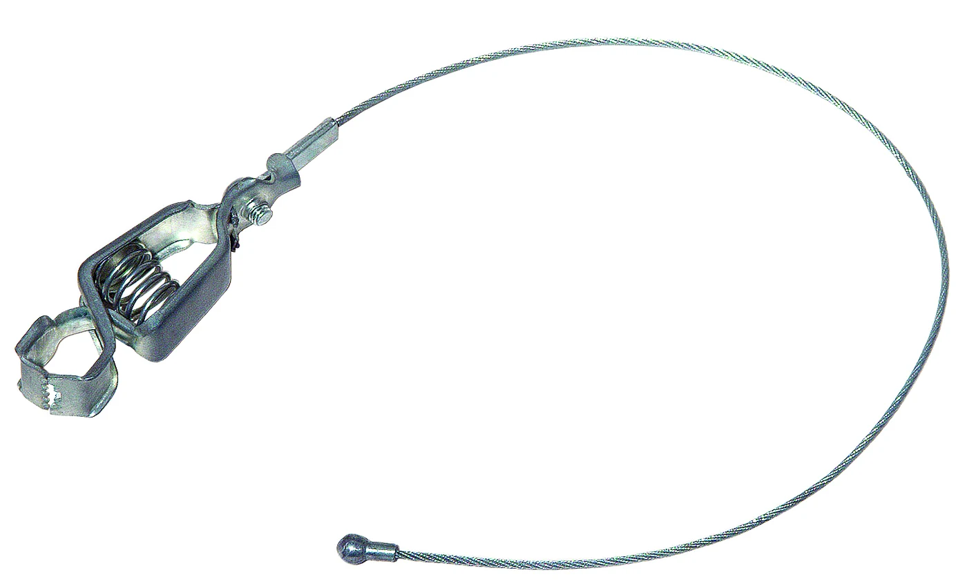 Quantum ESD-DC Grounding Drag Cable, Chrome