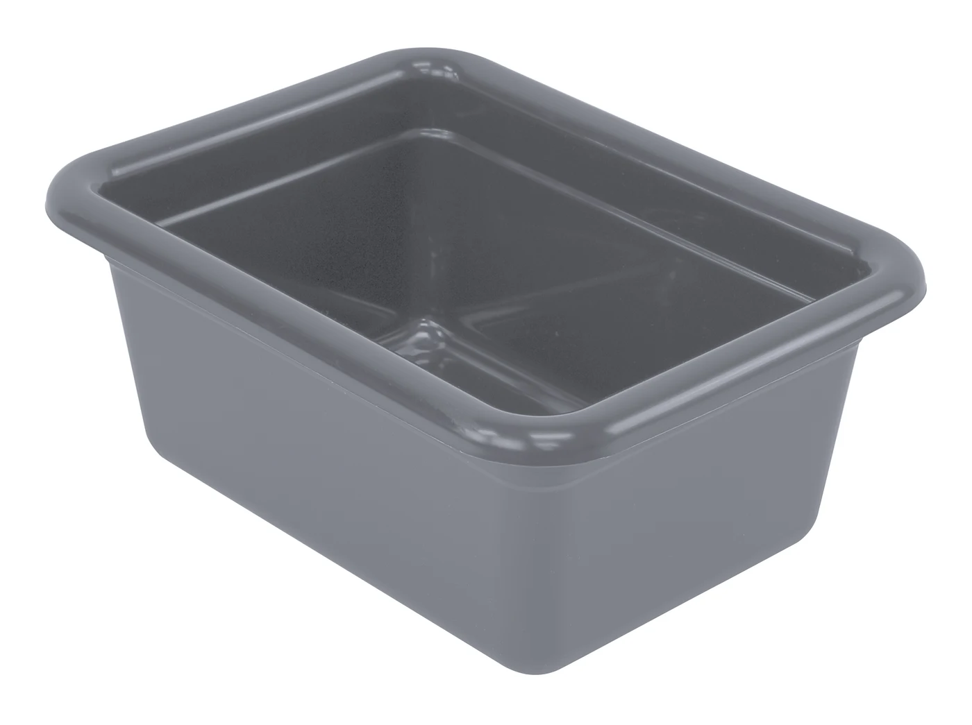 Quantum FSB-1295GYCS Bussing Tub, 9-1/16"W x 12-1/16"L x 5-1/8"H, Gray, Case of 12