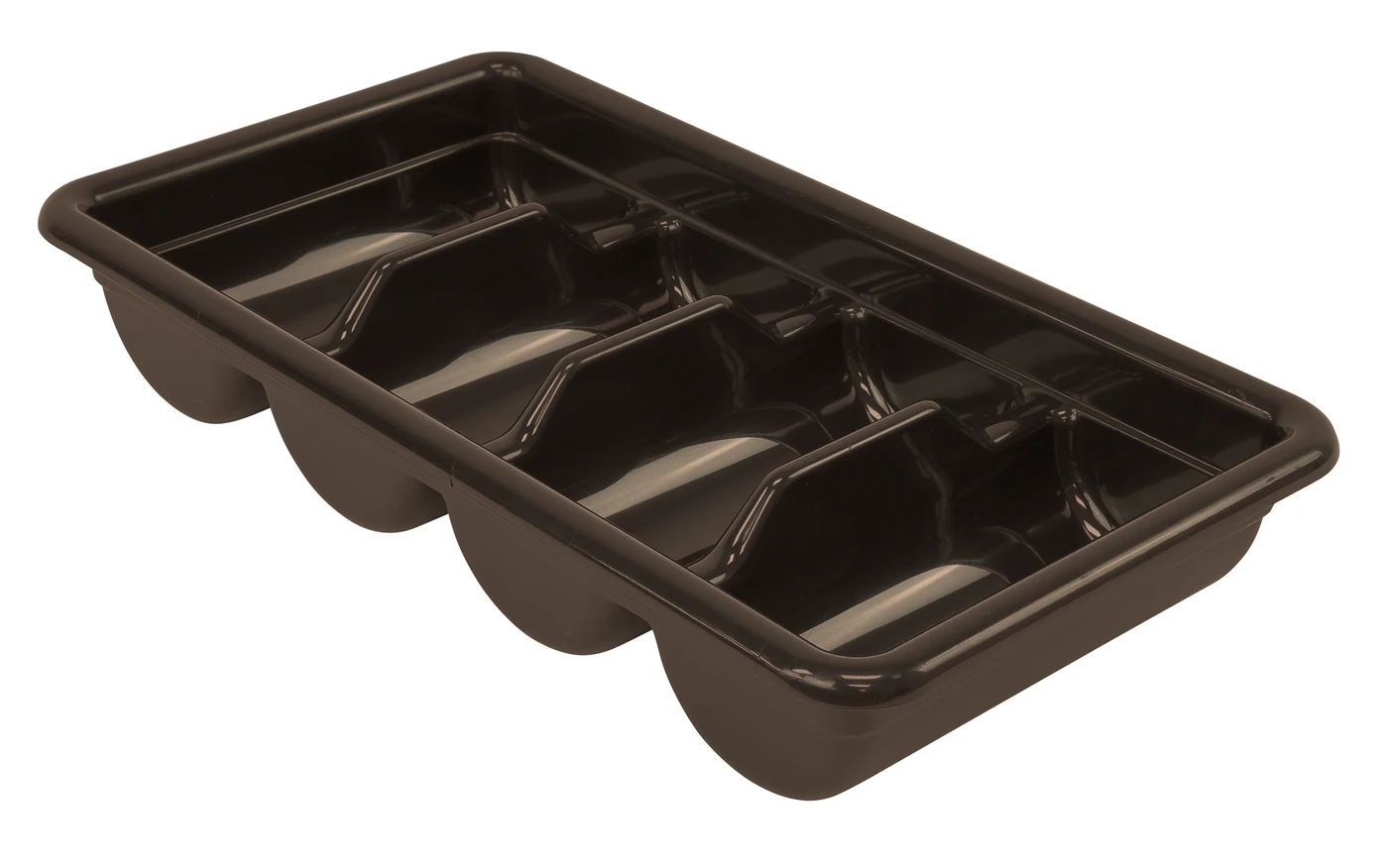 Quantum FSB-20113BNNB Bussing Tub, 11-3/8"W x 20-7/16"L x 3-3/4"H, Brown