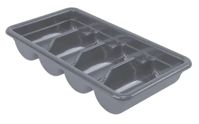 Quantum FSB-20113GY Bussing Tub, 11-3/8"W x 20-7/16"L x 3-3/4"H, Gray