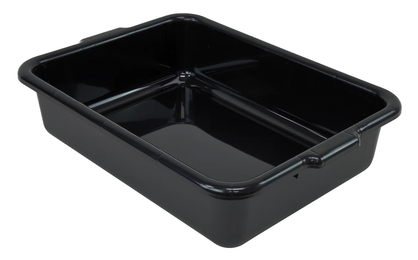 Quantum FSB-21155BK Bussing Tub, 15"W x 21"L x 5"H, Black
