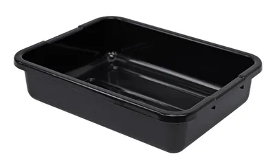 Quantum FSB-21155RBKNB Bussing Tub, 15"W x 21"L x 5"H, Black