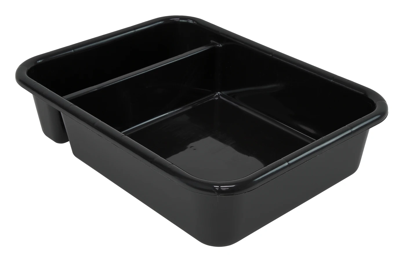 Quantum FSB-21165BK Bussing Tub, 15"W x 20"L x 5"H, Black