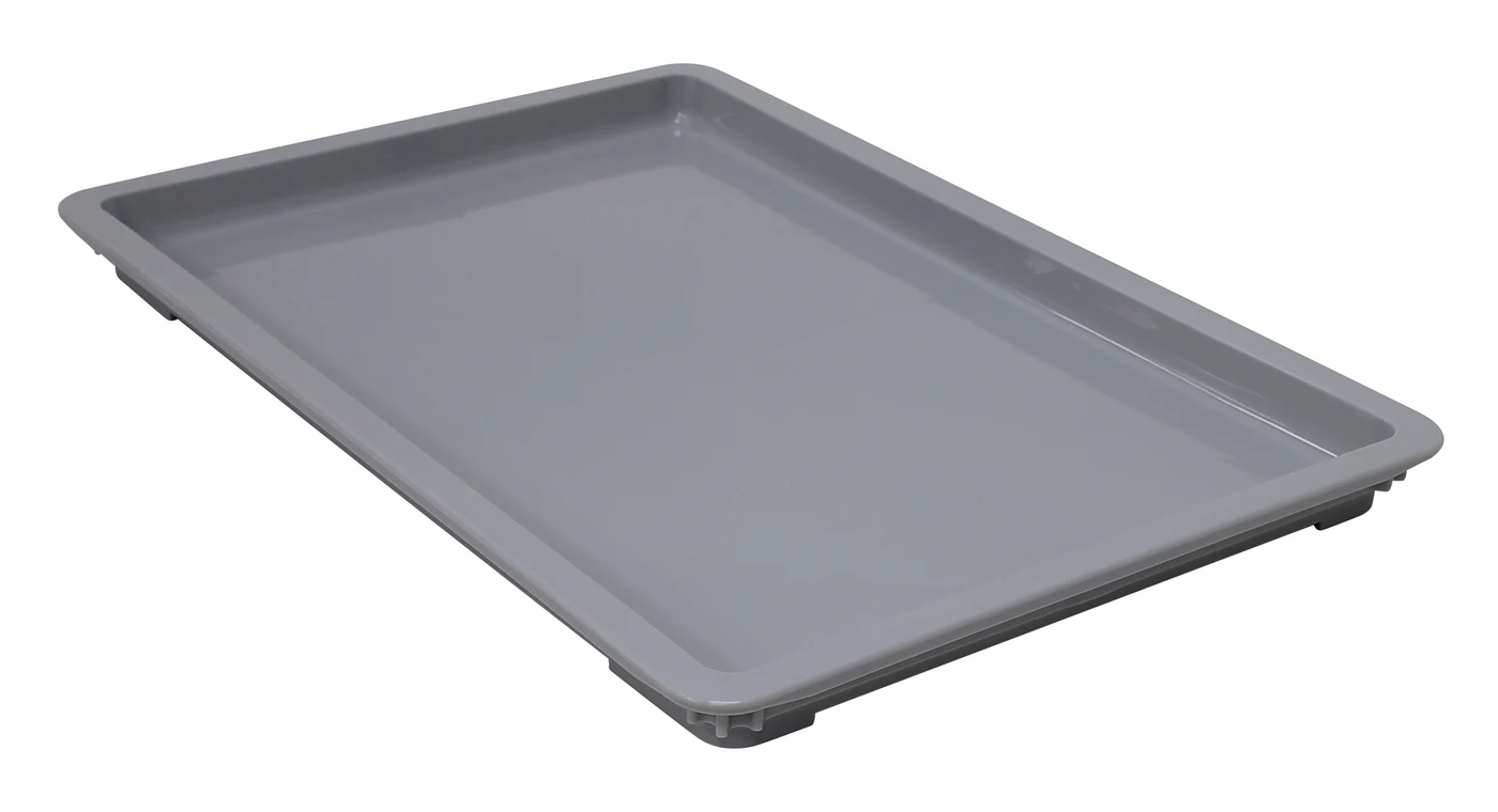 Quantum FSB-PL2618GYCS Pizza Dough Box Lid, 18"L x 25-5/8"W, Gray, Case of 6