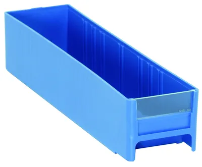 Quantum IDR201BL Interlocking Cabinet Drawer, 11"L x 2-3/4"W x 2-1/2"H, Blue