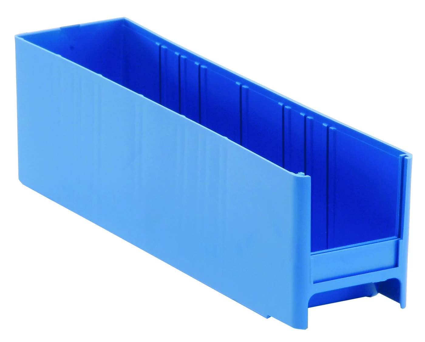 Quantum IDR202BLCS Interlocking Cabinet Drawer, 11"L x 2-3/4"W x 3-5/16"H, Blue, Case of 24