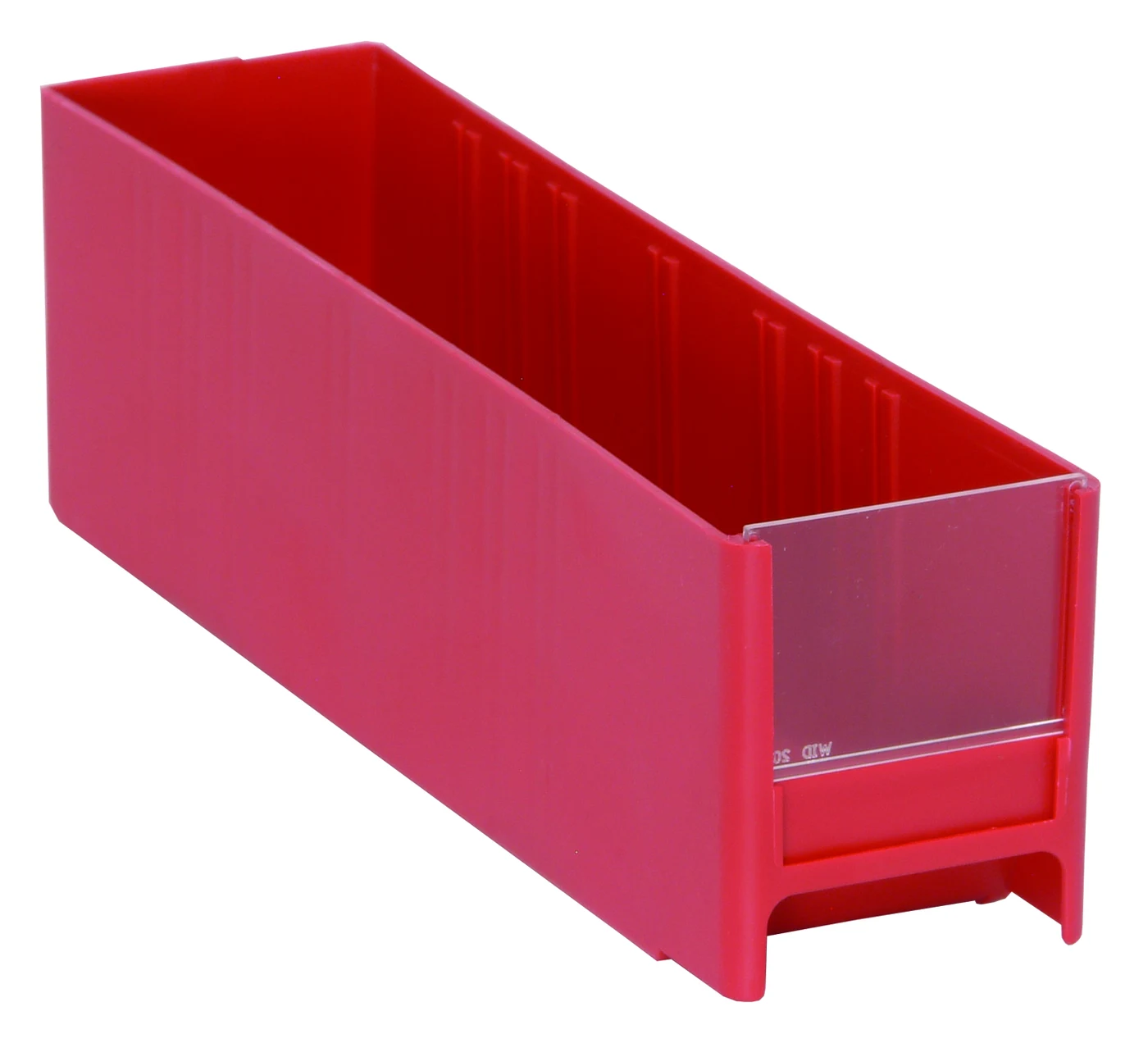 Quantum IDR202RDCS Interlocking Cabinet Drawer, 11"L x 2-3/4"W x 3-5/16"H, Red, Case of 24