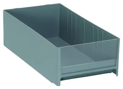 Quantum IDR204GY Interlocking Cabinet Drawer, 11"L x 5-5/8"W x 3-5/16"H, Gray