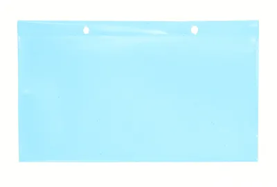 Quantum LBL5X8CO Conductive Label Holder, 8"W x 2"H, Black/Clear, Pack of 6