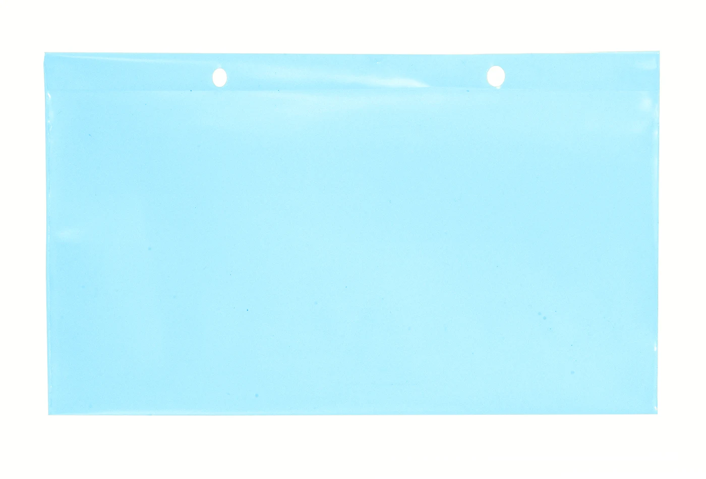 Quantum LBL5X8CO Conductive Label Holder, 8"W x 2"H, Black/Clear, Pack of 6